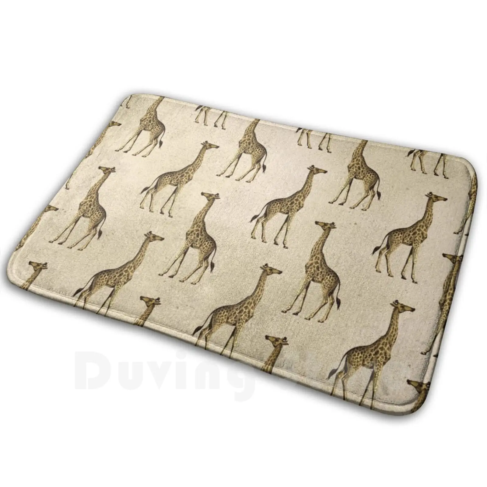 Safari Animal & Animal Prints | Giraffe | Pretty Mat Rug Carpets Dust Mat Rug Carpet Anti-Slip Floor Mats Bedroom Pretty Face