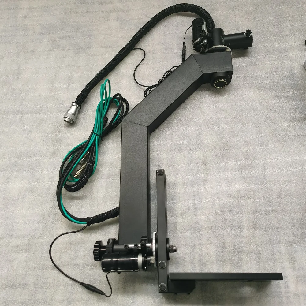 برو 12 متر كاميرا جيب كرين نظام التحكم في الرأس عموم محورين كانون فوجي 8 دبوس واسعة الزاوية تسجيل التكبير التركيز فتحة