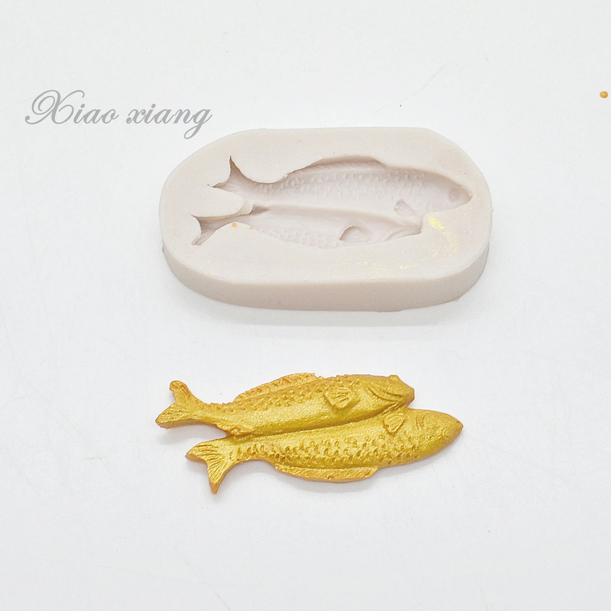 3D DIY Silicone Fish Shape Cake Mould Carp Fondant Mold Chocolate Cupcake Soap Molds Candy Craft Cookie Kitchen Accessories