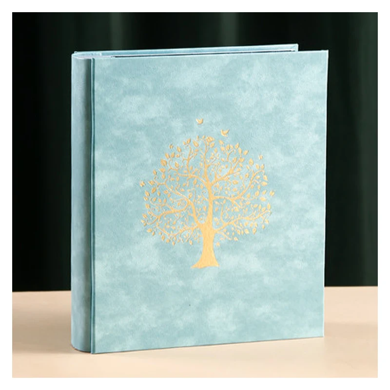 7 Inch Foto 400 Pocket Photo Album PU Leather Cover Large Capacity Family Children Baby Growth Wedding Memory Insert Albums