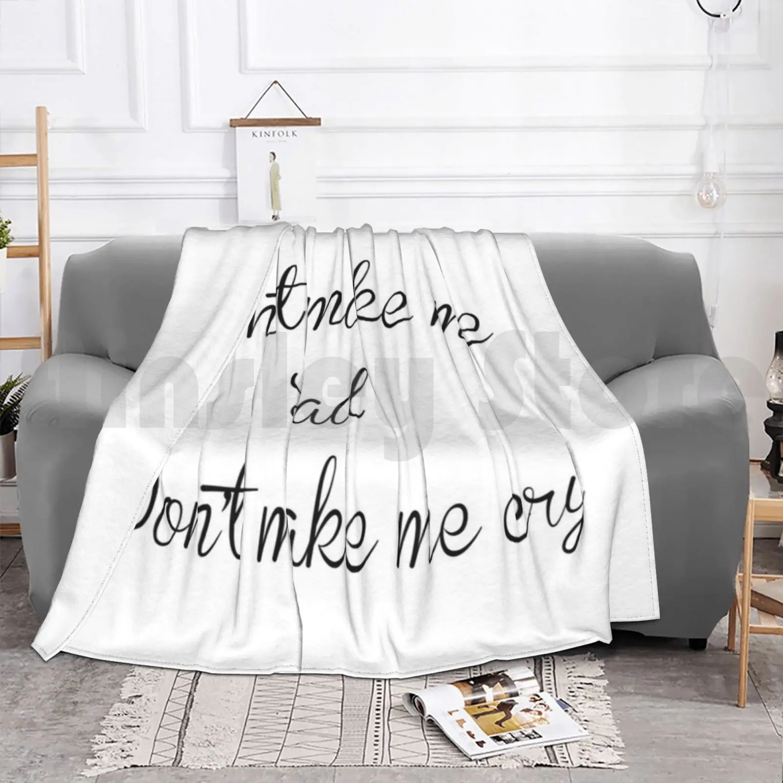 بطانية حزينة لانا أزياء مخصصة حزينة لانا ديل ري الطباعة الموسيقية Ldr الفتيات إقتباس #4