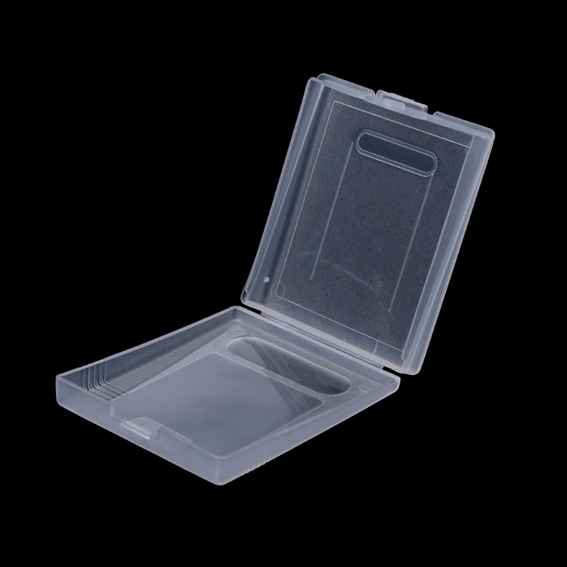 1000PCS Clear Plastic Game Cartridge Case For Game Boy Color For GBC Game Card Dust Cover