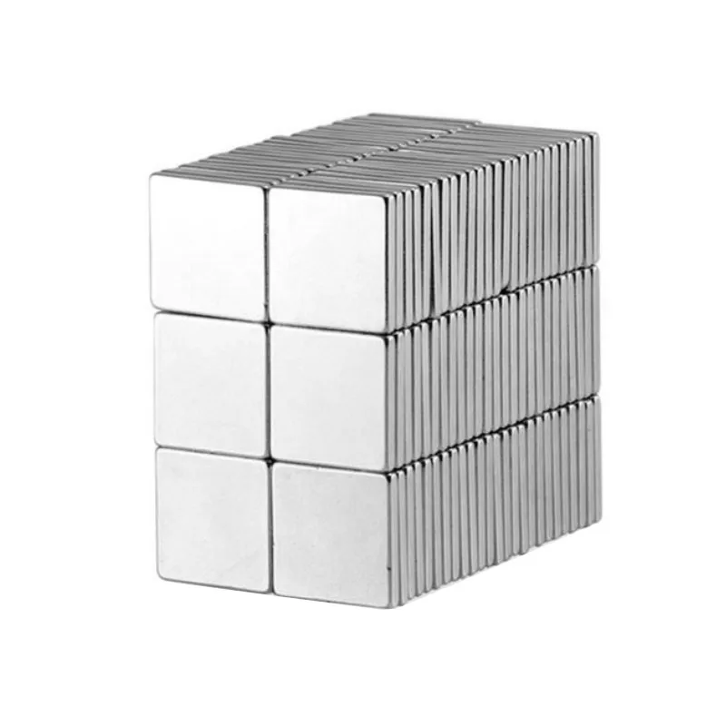 20/50/100/200/500pcs F 10x10x2 mm N35 Strong Square NdFeB Rare Earth Magnet 10*10*2 mm Neodymium Magnets 10mm x 10mm x 2mm