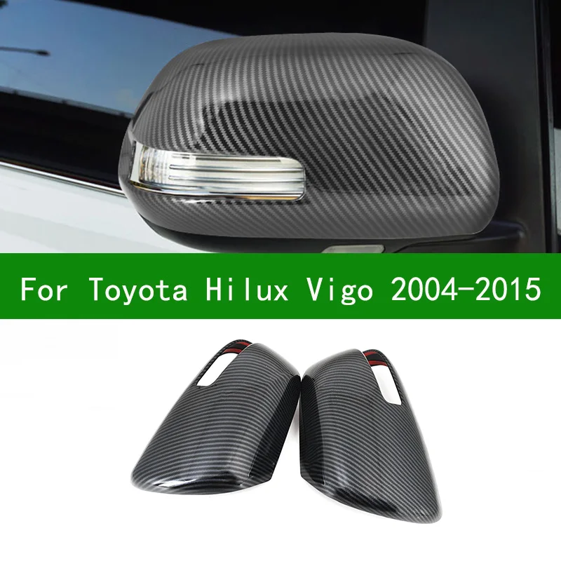 

Для TOYOTA Hilux Vigo 2004-2015 автомобильное черное углеродное волокно чехол для зеркала заднего вида отделка 2005 2006 2007 2008 2009 2011 2012 2013 2014