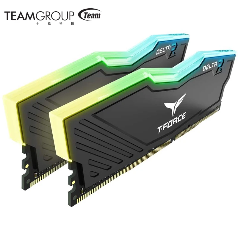 Go! TEAMGROUP Memory Delta RGB DDR4 8GB 16GB 3200MHZ 3600MHZ 16GB 3000MHz (PC4-24000) Desktop Gaming Module Ram