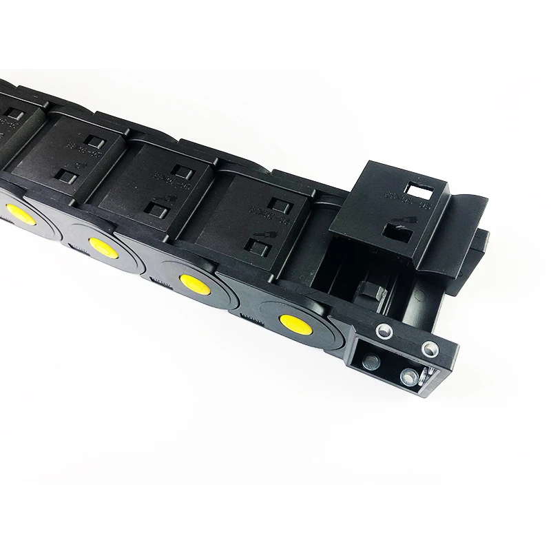 Imagem -06 - Nylon Towline Mochine 25 Cadeia de Cabo de Corrente do Arrasto 25*38 25*50 25*70 25*75 Ambos os Lados Pode Ser Aberto 25x38 25x50 25x70 25x75