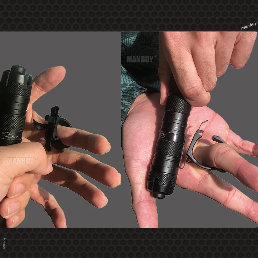 sale nitecore NTR10 Clip-On Tactical Ring 100% Original Accessories for Flashlights new P12 P10v2 MH10S MH10v2 P22R Ci7