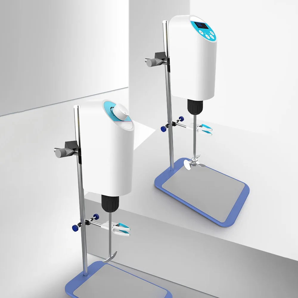 Laboratory Stirrer 10L Electric Digital Display Controlling Overhead Stirrer 100~2000rpm Lab Mixer OS-10L