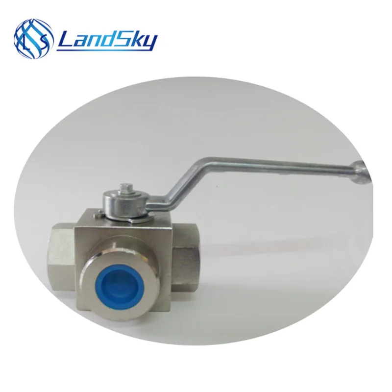 High Pressure Hydraulic G1/4 Threaded 3 Way Ball Valve Industrial  Suppliers Three    Manufacturer Port