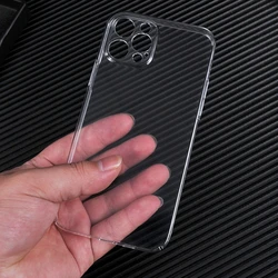 Clear PC Hard shell Camera Lens Protective Case For iPhone 16 15 13 12 11 14 Pro Max MINI XR SE 7 8 PLUSCrystal Back Cover