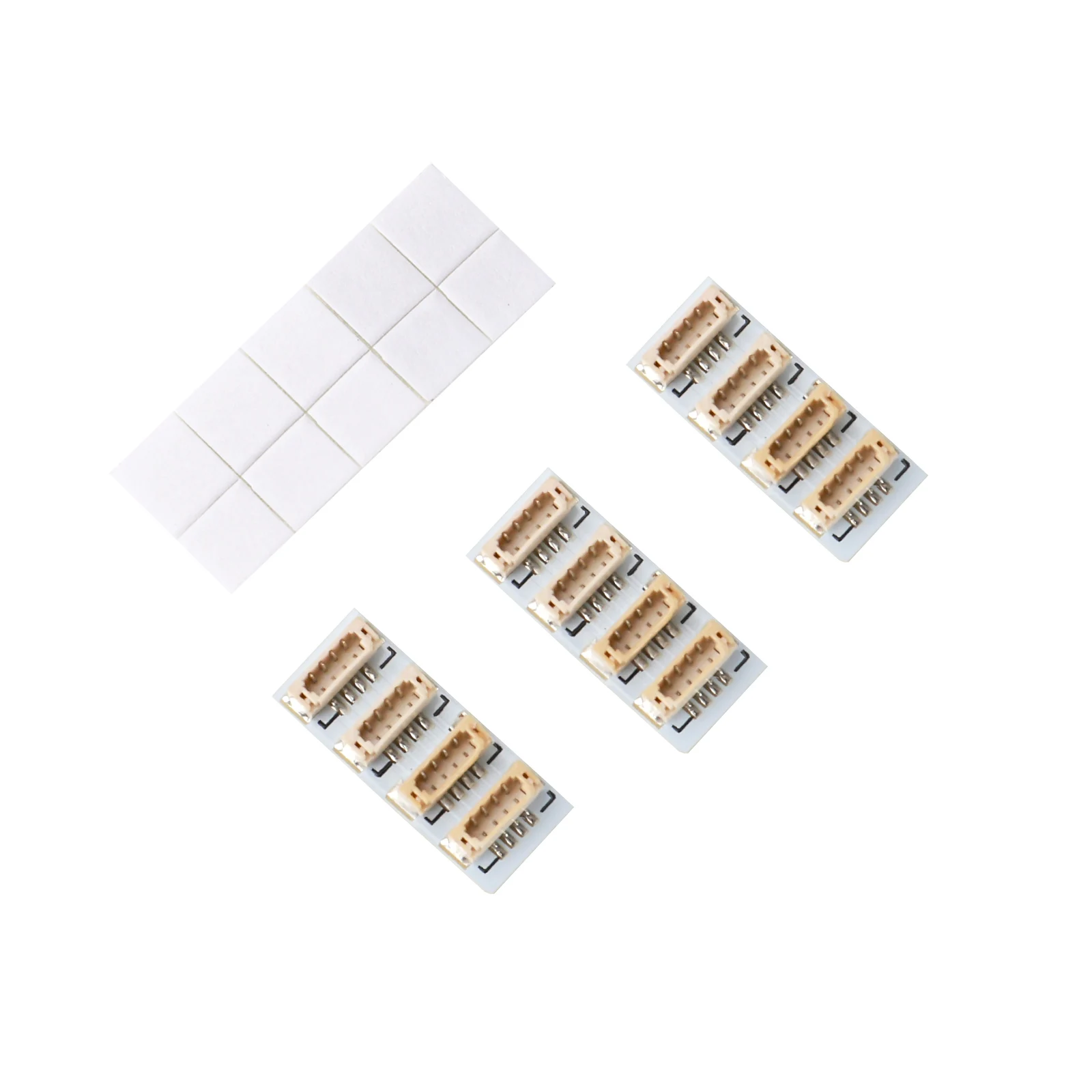 BriksMax Led Light Accessories For DIY Fans 3 PCS/Pack 4 Pin 4 Ports RBG Interface Expansion Board Compatible With Blocks Models