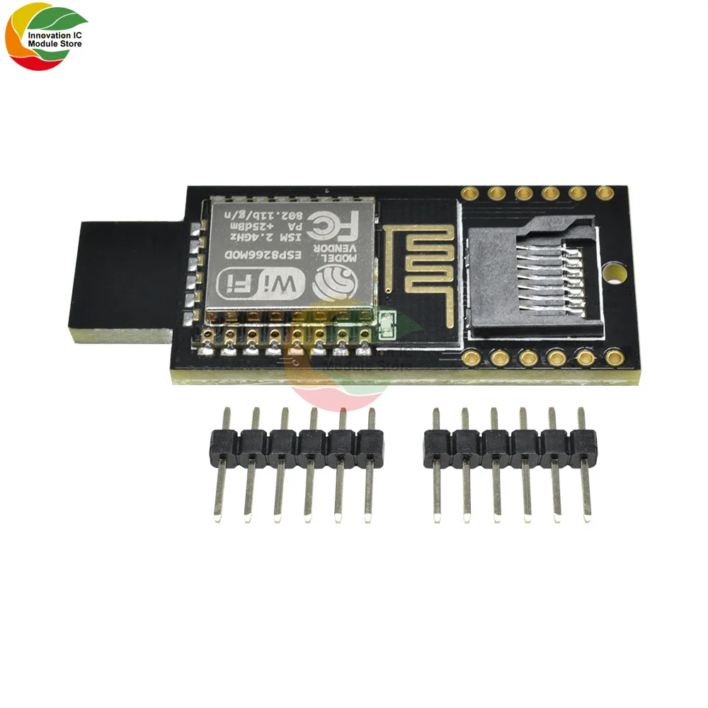 Ziqqucu Badusb ATMEGA32U4 ESP8266 ESP-12E Virtual Keyboard Module for Arduino Badusb TF Card Module With Memory Card Slot module