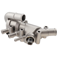 1149617 2S6G9K478A2B 256G-8A586AL-KIT Aluminium Thermostat With Housing + Sensor & Gaskets For Ford Fiesta Mk5 1.3 Duratec