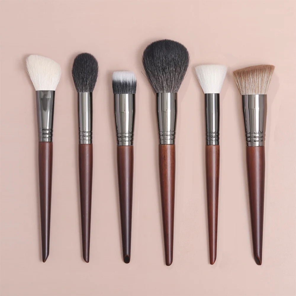 BETHY BEAUTY Face Makeup Brush Set Natural Powder Synethtic Foundation Sculpting  Brushes  for Blush Contour Highlight Brush