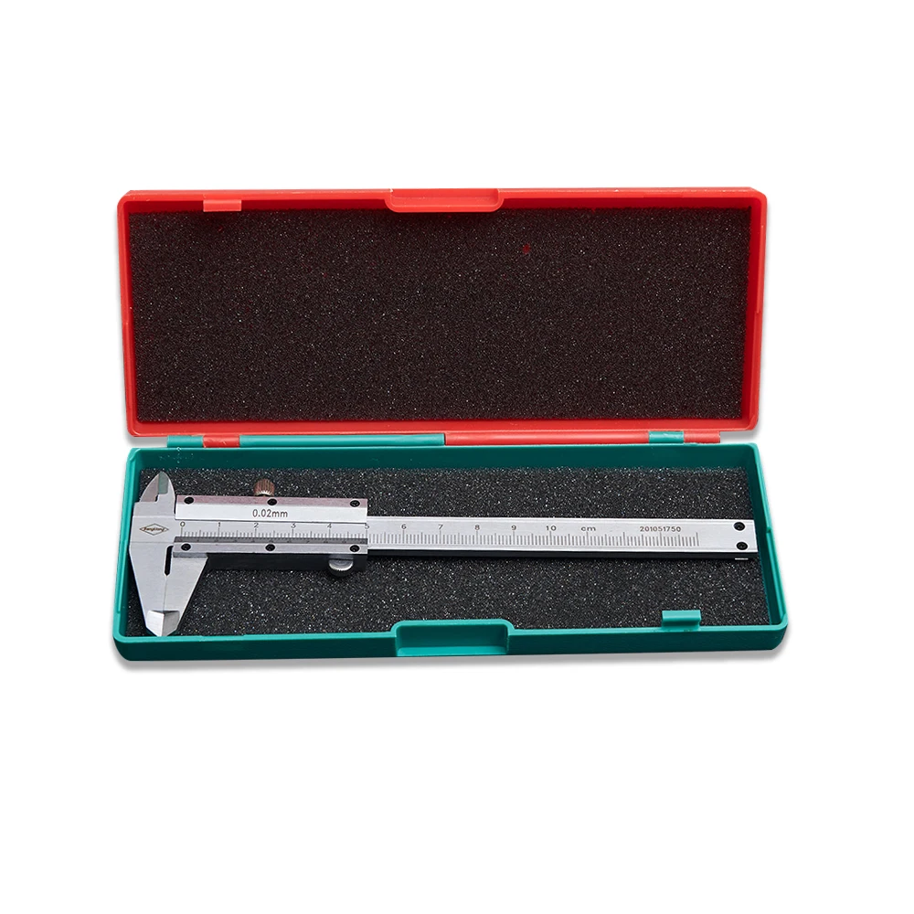 Mini Stainless Steel Vernier Caliper 0-100mm Measuring Tool 0.02mm High Precision Measuring Instrument Working Measuring Caliper