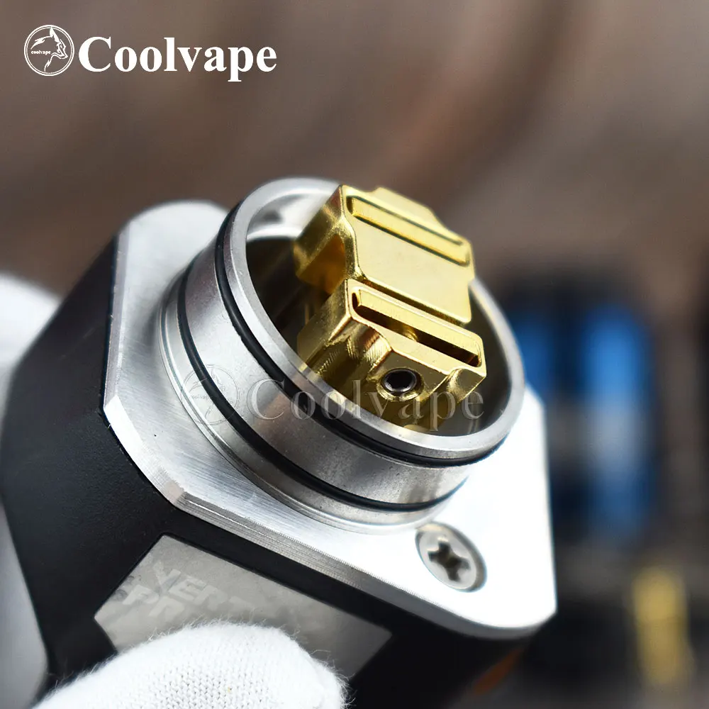 coolvape Mesh Pro RDA vape atomizer 25mm 316ss Rebuilding Dripping Tank with squonk BF PIN e-cigarettes rda vs Taifun BTD RDA