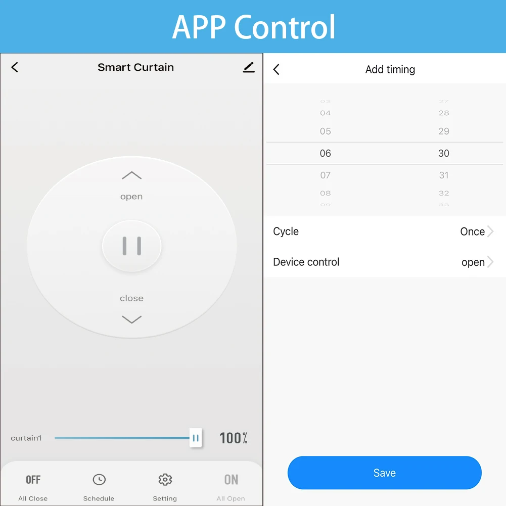 LoraTap-Módulo de interruptor de cortina inteligente ZigBee 3,0, Motor de persiana enrollable con Control por aplicación Alexa y Google Home