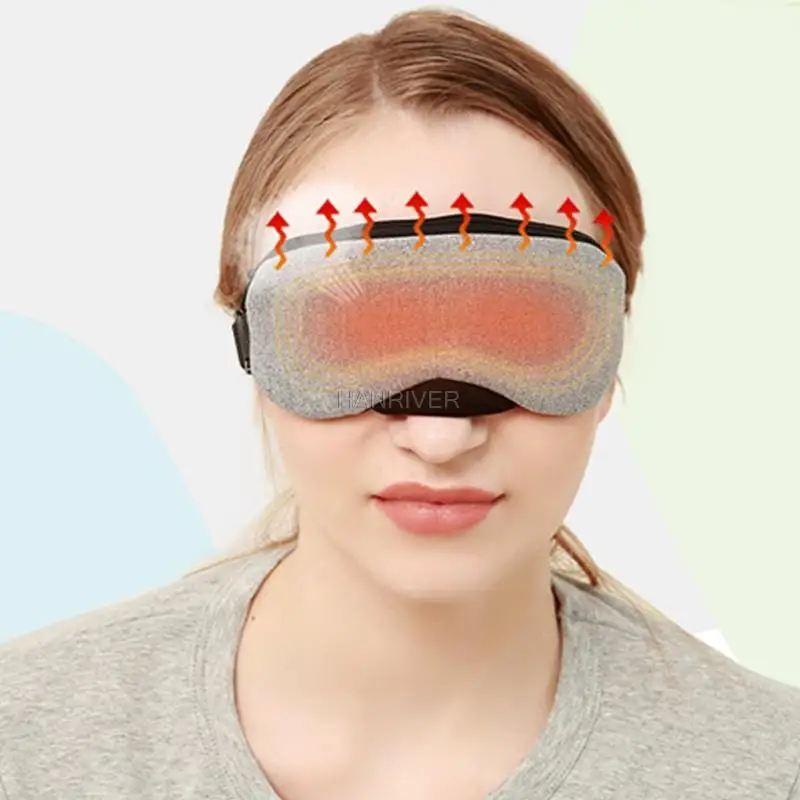 Temperature Control Heating Steam Cotton Eye Mask Dry Compression USB Thermal Pad Eye Care Steam Eye Mask