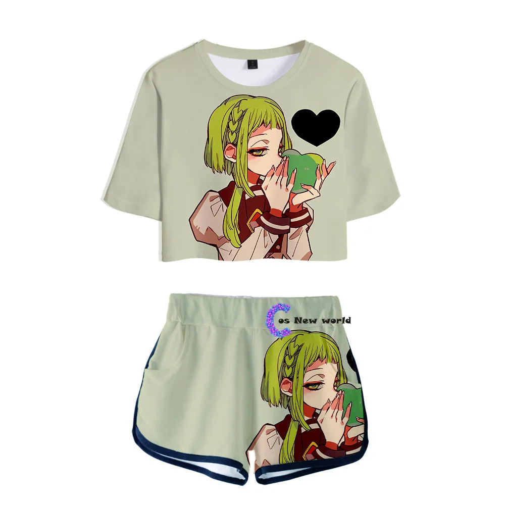 2020 Fashion New Toilet-bound Jibaku Shounen Hanako-kun Hanako kun T-shirt cosplay costume short Tees  anime cosplay