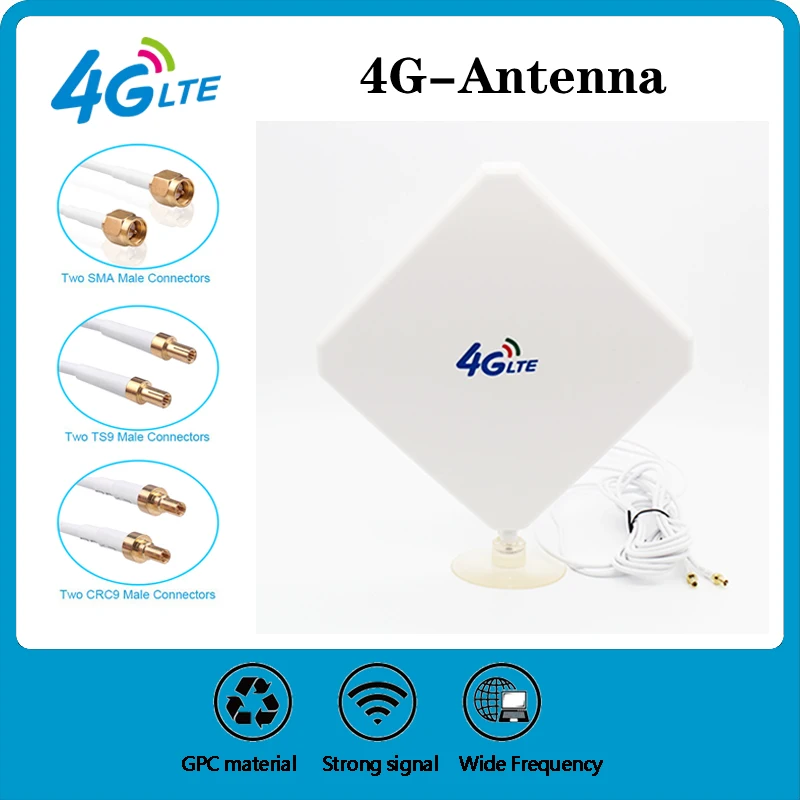 

TS9 4G LTE Wi-Fi Antenna For HUAWEI Router Modem Booster For Huawei E8372,E5577,E5573,E5786 And So On