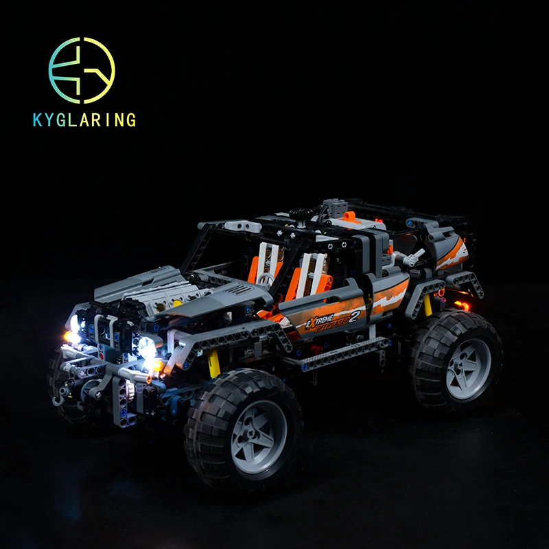 Kyglaring Led Lighting Set DIY Toys for Creator 8297 Off-Roader Motorized 4WD Building Blocks