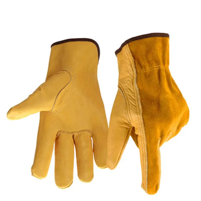 Labor Protection Gloves Full Leather Gloves Safety Protection Products