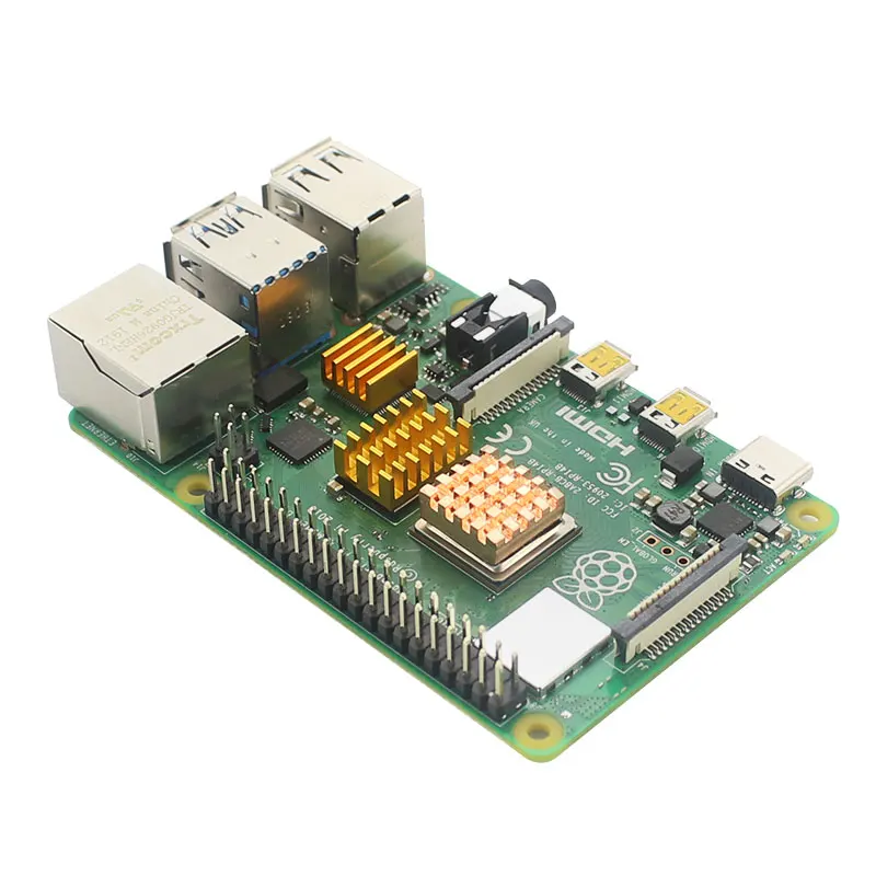 Radiador Raspberry Pi 4B, kit de refrigeración de radiador de aluminio, 3 Cooper, RPI142 para S ROBOT