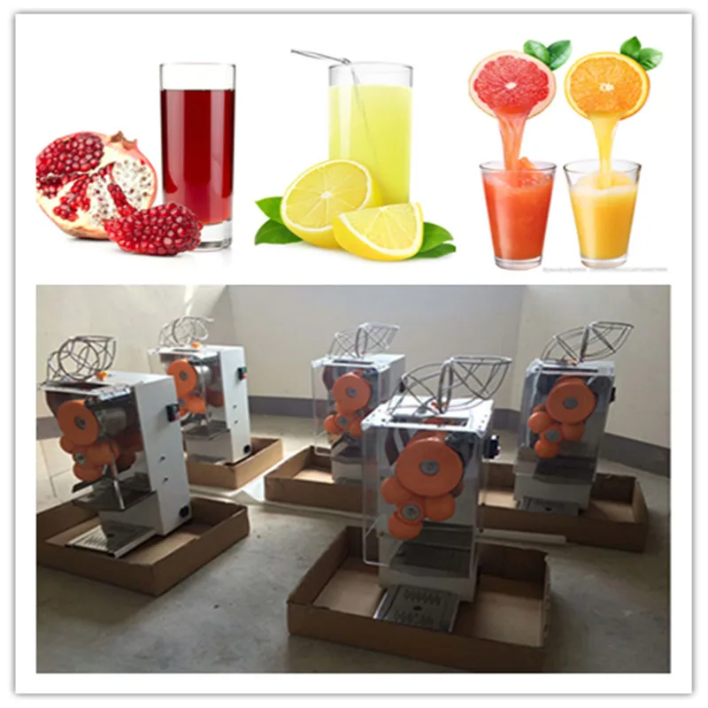 Automatic orange juicer squeezer electric citrus juicer stainless steel 220v/110v