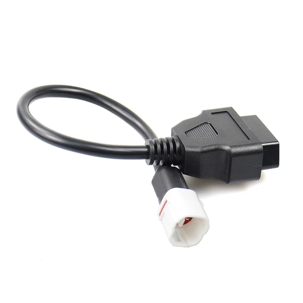 Motorcycle OBD2 Connector For YAMAHA/SUZUKI/Kawasaki/HONDA/Delphi/Ducati 3pin 4pin 6pin Adaptor 3 4 6 PIN OBD 2 Extension Cable