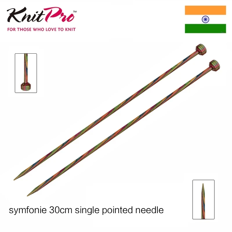 Knitpro Symfonie 30cm Single Pointed Knitting Needle