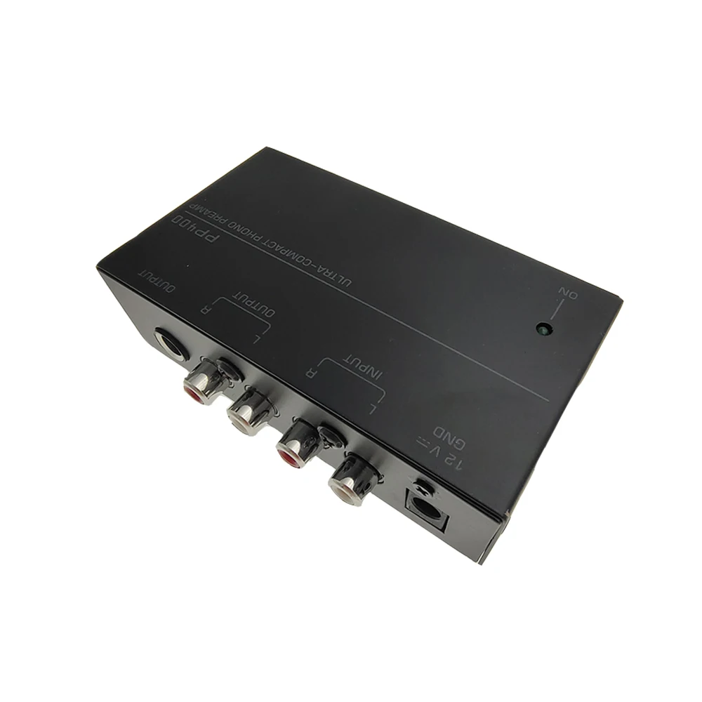 PP400 فونو Preamp Preamplifier الترا المدمجة RCA المدخلات الإخراج 1/4 بوصة TRS إخراج واجهات Preamplifier ficador مع الاتحاد الأوروبي الولايات المتحدة التوصيل