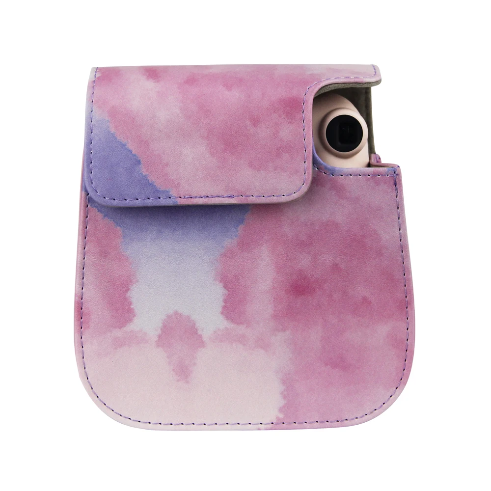 2023 Dream Cloud Camera Case For Fuji Fujifilm Instax Mini 11 Mini11 PU Leather Instant Shoulder Bag Protector Cover