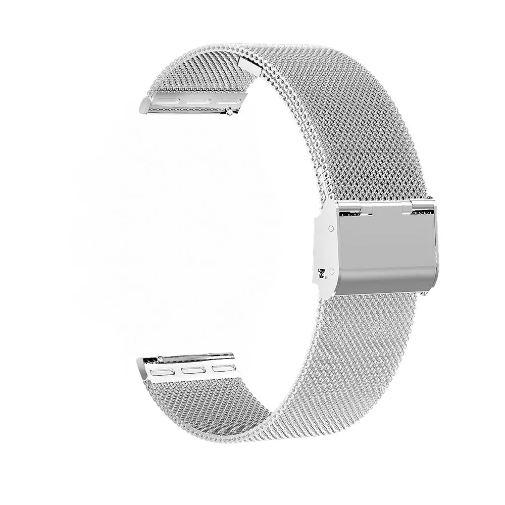 Wide 22mm Watch Band Suitable For Smart Watch Sports Silicone Belt Steel Bracelet Wristband