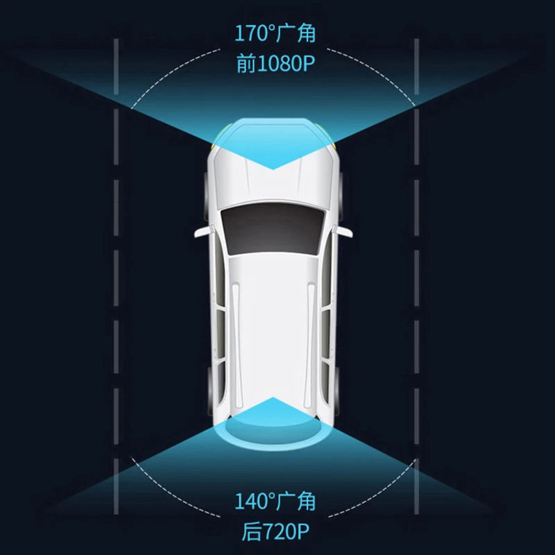 BigBigRoad Car DVR Camera Stream RearView Mirror For Mercedes Benz GLE Class 320 350 450 400 500 Citan Vito Sprinter Viano Smart