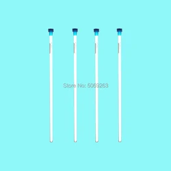 2 pièces 5 pièces 10 pièces 20 pièces 30 pièces 50pcs Tube de rmn en verre de laboratoire, Tube d'échantillon de rmn de 7 pouces avec capuchon pour l'expérience de laboratoire