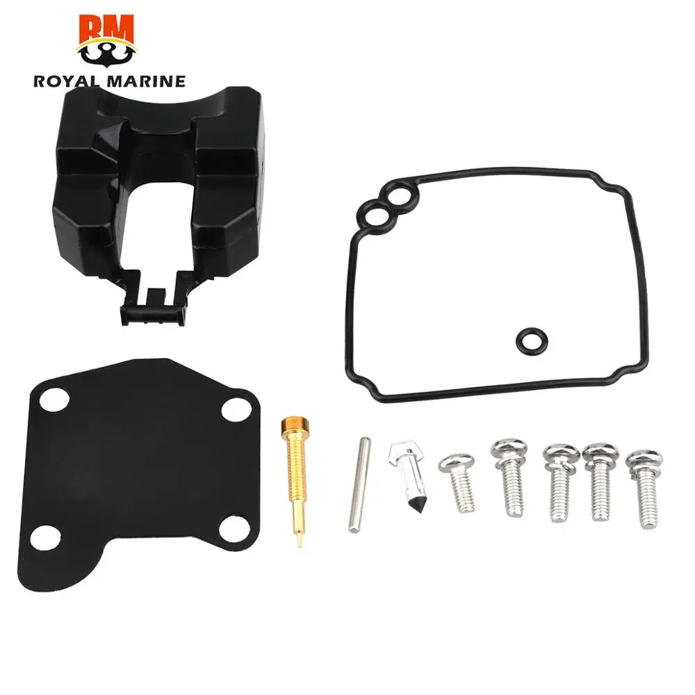 63V-W0093 Carburetor repair kit for yamaha outboard 2 Stroke 9.9HP 15HP 6B4-14301-2 63V-14301Kit riparazione carb 63V-W0093-00