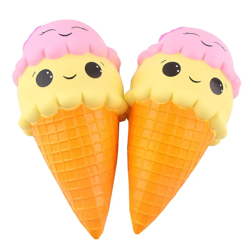 Jumbo Kawaii Ice Cream Panda Squishy Cake Deer Milk Squeeze Toys Slow Rising Cream Scented Antistress Child Kid Baby Toys