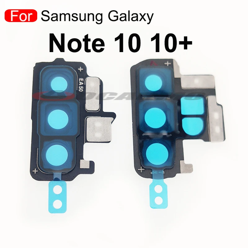 For Samsung Galaxy Note 10 Plus Note10 Back Camera Lens Ring Cover With Frame and Sticker Replacement Part