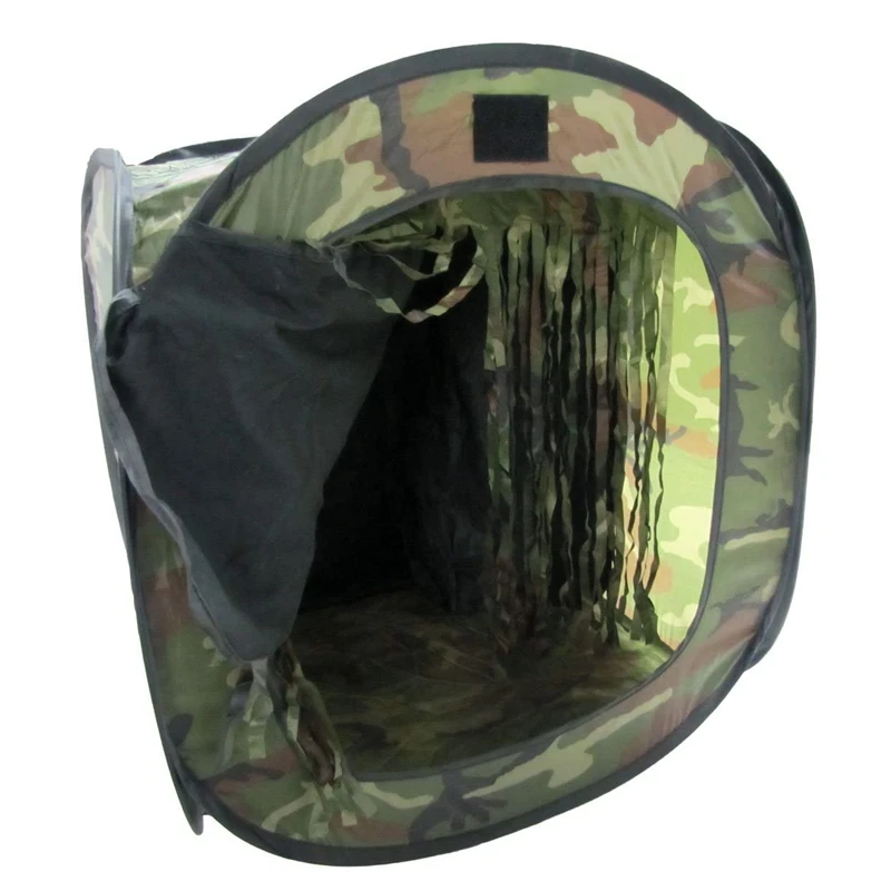 Tactical Foldable Target Tent Trap Airsoft Slingshot BB Trap Net Auto Pop-up Shooting Target Tent BB Target Holder Case