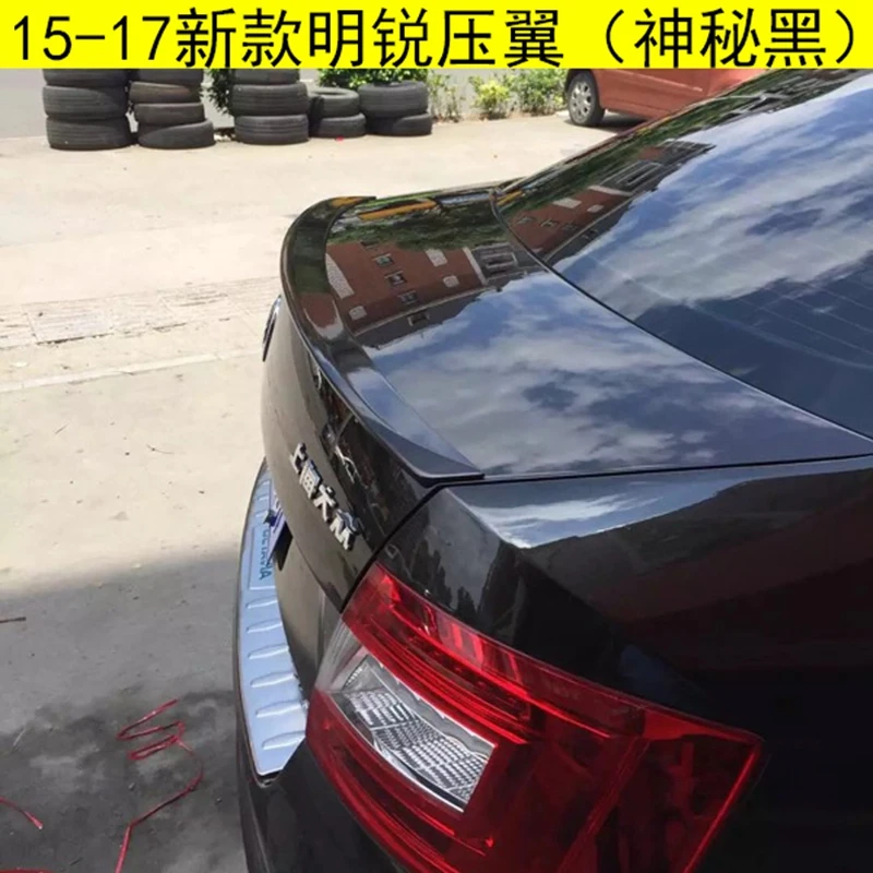 MONTFORD Car Styling ABS Plastic Unpainted Primer Rear Trunk Boot Wing Lip Spoiler Auto Part For Skoda Octavia 2015-2019