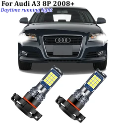 Voor Audi A3 8P 2008-2013 Led Drl Dagrijverlichting Canbus Geen Fout H16 Led 5202 PS19W PSY24W Led Lampen Auto Accessoires