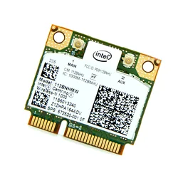 Lenovoラップトップ用ミニpcieカード,ワイヤレスn,1000, 112 bnhmw,300mbps,802.11b/s, n,60y3240,Lenovo thinkpad l410,l510,sl510,x201と互換性があります