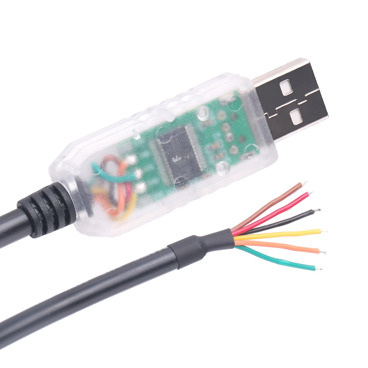 USB to UART +5V/3.3V TTL level  Signals Serial Converter Cable Compatible for TTL-232R-5V/3.3V-WE