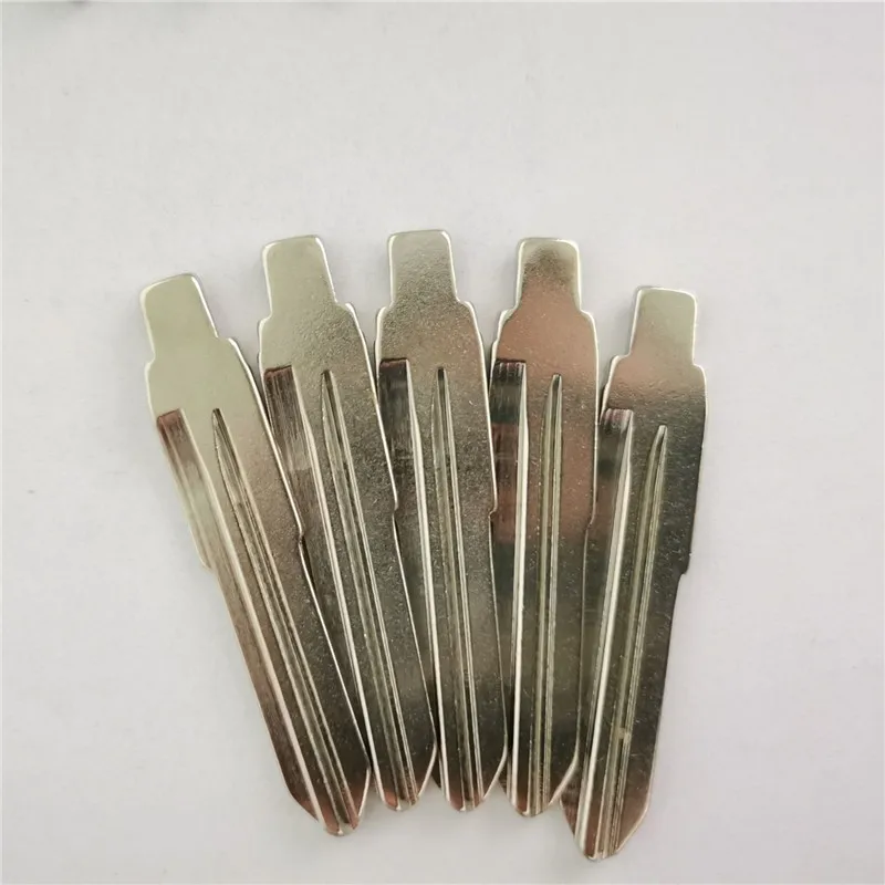 10pcs/lot Uncut Metal #60 GT15 2 in 1 LiShi Scale KD/VVDI Blank Car Key Blade for Fiat Palio Old Ferrari