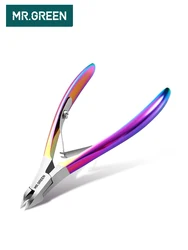 MR.GREEN Nail Clipper Cuticle Nipper Cutter Stainless Steel Pedicure Manicure Scissor Nail Tool For Trim Dead Skin Cuticle