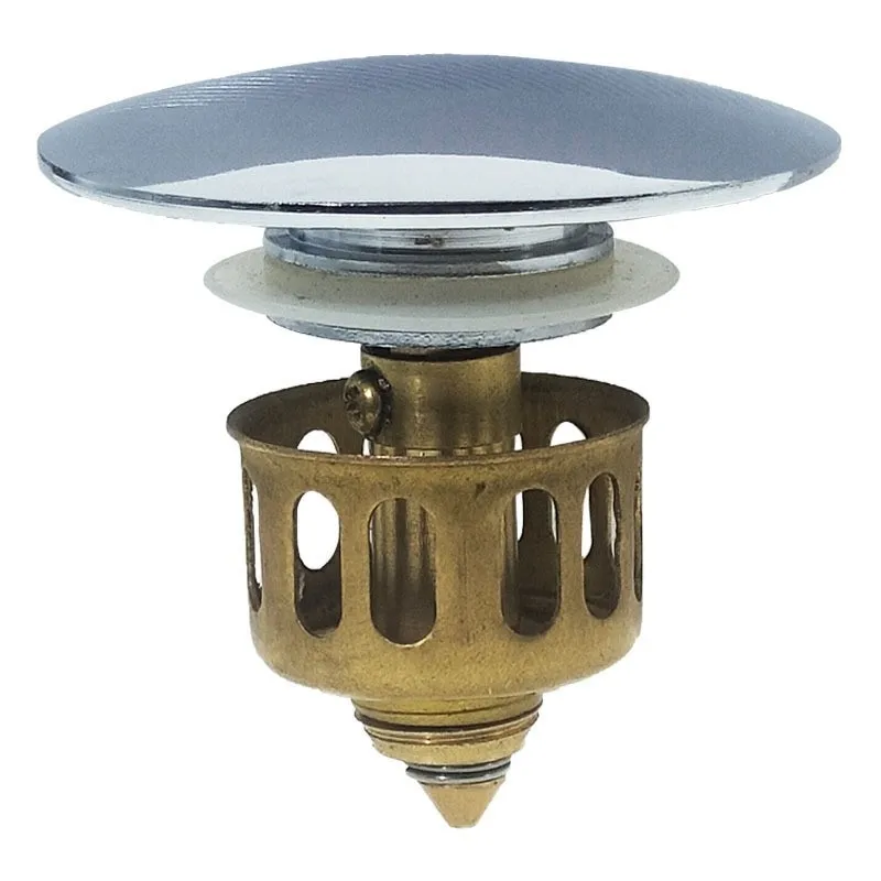 All-copper bounce cover filter Shower Floor Drain kitchen sink wash basin stopper Bathroom Trap Hair Catcher Basin Hardware