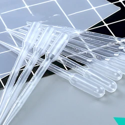 10/20pcs 3ml pipette epossidiche in cristallo fai-da-te contagocce in plastica trasparente pratico strumento per fare il sapone artigianale per forniture di laboratorio