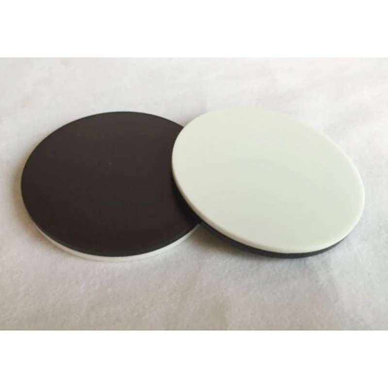 New High Quality 60mm or 95mm Opaque Specimen Stage White And Black Board For A Stereo Microscope