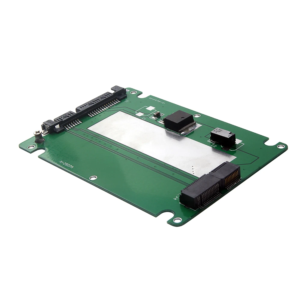 Cablecc 2.5 "SATA 22pin إلى الشبكية الهواء A1425 A1398 MC975 MC976 MD212 MD213 ME662 ME664 ME665 القرص الصلب SSD حالة الضميمة