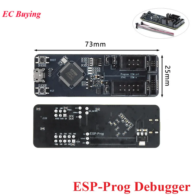 For ESP32 ESP-Prog Development Board JTAG Debug Program Downloader Module Debugging Tool For ESP8266 ESP32 Original With Cable